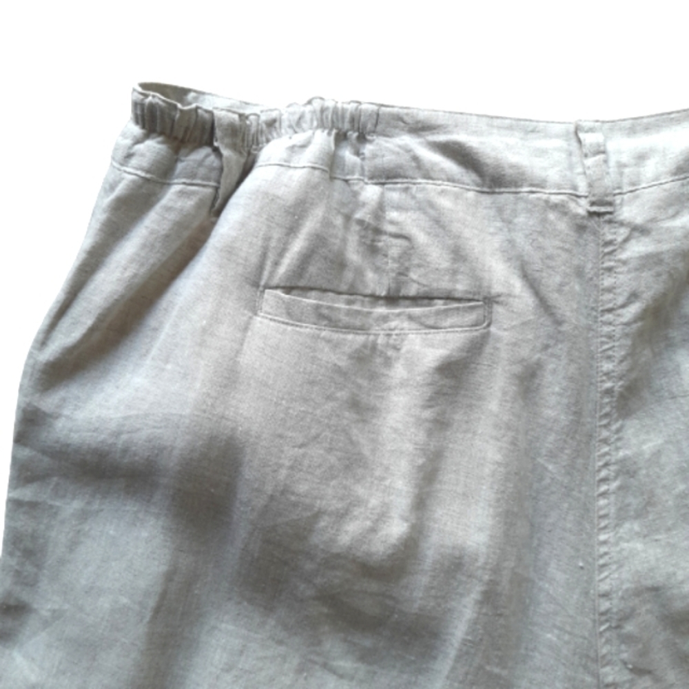 Talbots Irish Linen Crop Petite 18W - Picture 3 of 15